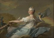 Jjean-Marc nattier Princess Marie Adelaide of France - The Air painting